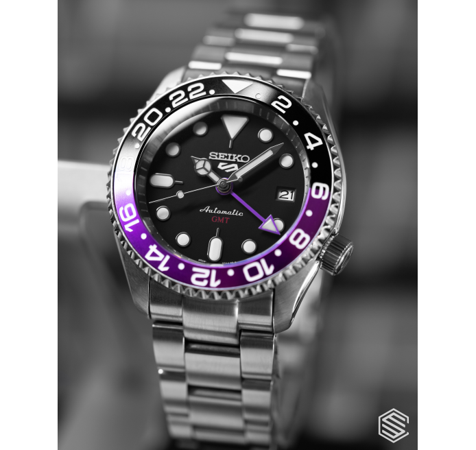 Purple GMT - Seiko Mod