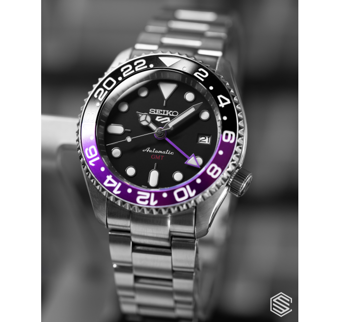 Purple GMT - Seiko Mods