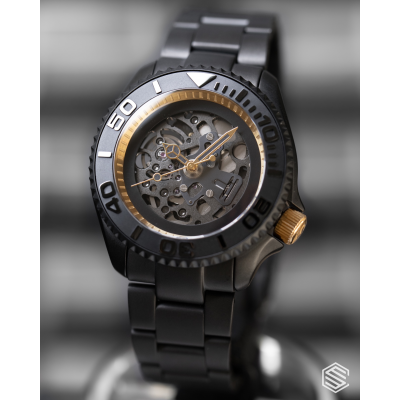 Black Master Gold - Seiko Mod